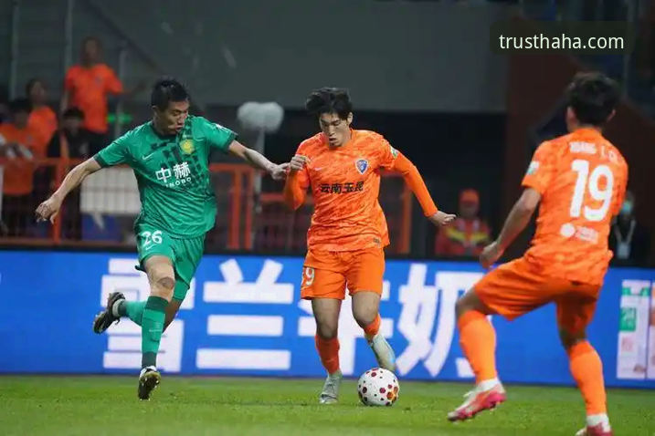 哈哈体育平台 3-3!云南玉昆vs北京国安:三次落后三次扳平,中超最刺激的90分钟